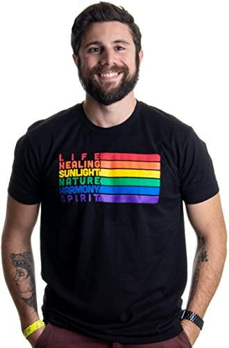 משמעות דגל הגאווה | לסביות הומוסקסואליות הומוסקסואלית טרנסג'נדרית להטבים גברים חולצת טריקו